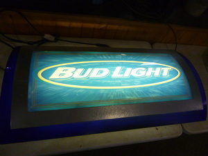 lot 3 image: Bud Light Wall Light