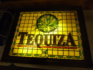 lot 5 image: Tequiza Lighted Sign