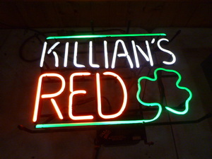 lot 10 image: Killians Red Neon Sign
