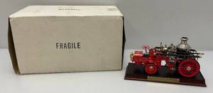 lot 1 image: Franklin Mint (1912 Christie Front Drive Steamer) Miniature Die Cast In Original Box