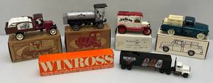lot 10 image: Misc. Collectible Die Cast Miniatures In Original Boxes (Some Are Banks)