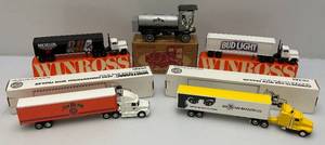 lot 17 image: Misc. Collectible Die Cast Miniatures In Original Boxes (Some Are Banks)