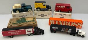 lot 27 image: Misc. Collectible Die Cast Miniatures In Original Boxes (Some Are Banks)