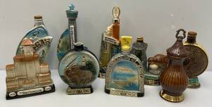 lot 30 image: Misc. Beam Collectible Decanters (EMPTY)