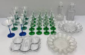 lot 32 image: Misc. Vintage Glassware & More