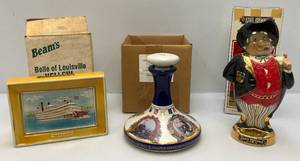 lot 50 image: Misc. Vintage Collectible Decanters (EMPTY)
