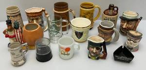 lot 66 image: Misc. Toby Style Mugs & More