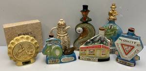 lot 74 image: Misc. Decorative Decanters (EMPTY)