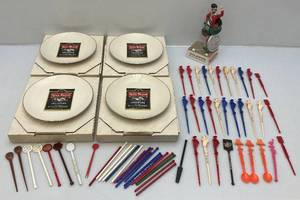 lot 87 image: Vintage Misc. Spey Scotch Whiskey Collectibles & More