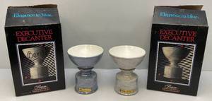 lot 105 image: Collectible Jim Beam Executive Decanters In Original Bpxes (EMPTY)