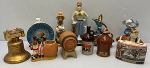 lot 128 image: Misc. BEAM Collectible Decanters (EMPTY) & More