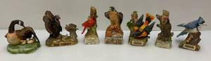 lot 134 image: Misc. Vintage Miniature Collectible Decanters Including Ski Country & More (EMPTY)