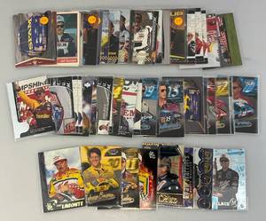 lot 183 image: Misc. NASCAR Trading Cards In Protective Sleeves