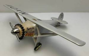lot 188 image: Famous Firsts Spirit Of St. Louis 1969 Hand Painted 15th Airplane Decanter (EMPTY)