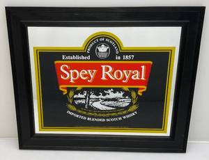 lot 191 image: 20 12 x 24 12 Spey Royal Framed Mirror