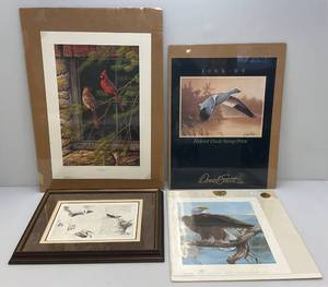 lot 193 image: Misc. Unframed Prints Including Mario Fernandez & More (1 Mario Fernandez Framed)