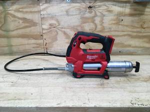 lot 22 image: Milwaukee Grease Gun Model # 2646-20 - Tool Only