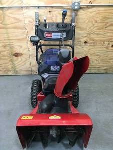 lot 5 image: Toro 24 Power Max e24 60V Two-Stage Snow Blower Model # 39924 - Tool Only