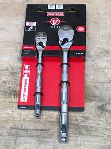 lot 53 image: Craftsman V Series 38 and 12 Drive Ratchet Set Model # CMMT86503V 12272418