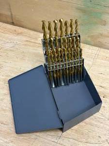 lot 124 image: GREENFIELD INDUSTRIES 26-PC Drill Bit Set A to Z