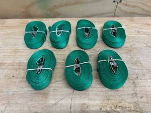 lot 125 image: Lot of 7- Pallet Straps