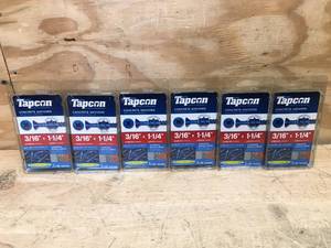lot 97 image: Case of Tapcon 24250 316 x 14 Phillips Head Screws