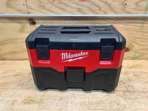 lot 65 image: MILWAUKEE M18 18-Volt 2 Gal. Lithium-Ion Cordless WetDry Vacuum (Vacuum-Only)