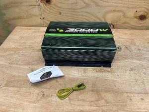 lot 67 image: Nature Power Modified Sine Wave Inverter, 3000 Watts, Model# 37003