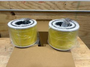 lot 167 image: TOTALPURIFY Set of 2- Replacement H13 True HEPA Filters