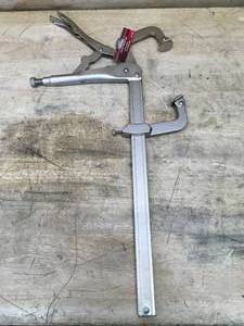 lot 154 image: Ironton Long Bar Locking Pliers Model # 57592