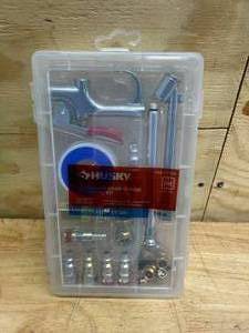 lot 185 image: HUSKY Air Compressor Accessory Kit (20-Piece)
