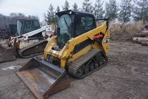 2015 Cat 257D 2 Speed Multi Terrain Skid Loader Skid Steer