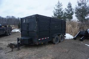 2004 Midsota Versa Dump 14 Tandem Axle Hydraulic Dump Trailer