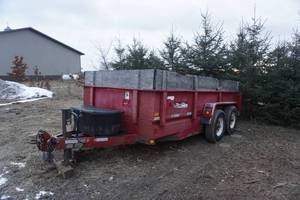 2003 Felling 14 Tandem Axle Hydraulic Dump Trailer