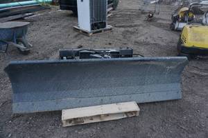 Universal Mount Bobcat Skid Loader Skid Steer 8 12 Snow Plow Attachment