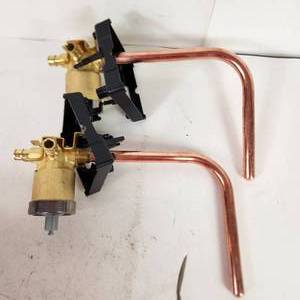 lot 38 image: Lot Of Two Delta Cold Expansion TubShower Rough-In Open Box