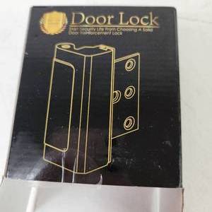 lot 61 image: Lot Of Two New Security Door Locks With Accessories