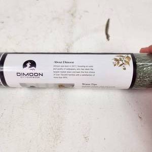 lot 68 image: One Roll Of New Green Wallpaper Dimoon Brand Great Condition
