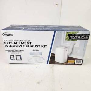 lot 76 image: Pro Aire Portable Air Conditioner Replacement Window Exhaust Kit New