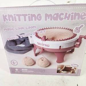 lot 84 image: Gently Used Knitting Machine Magic Loop Loom Ages 8