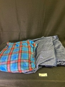 Assortment of Blue Fabric