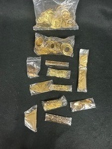 Assortment of Gold Plated Findings