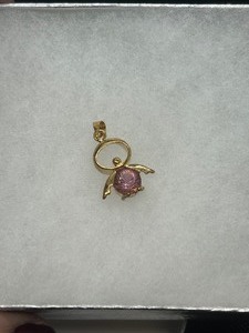 14ktgp Angel Pendant