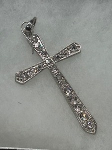 Rhinestone Cross Pendant