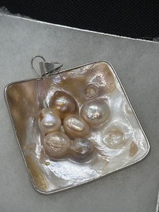 Pearl Blister Shell Pendant