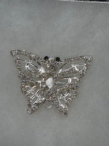 Large Butterfly Pendant missing a Stone
