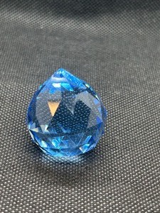 Blue Swarovski Crystal Ball 20mm