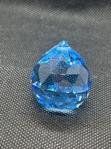 Blue Swarovski Crystal Ball 20mm
