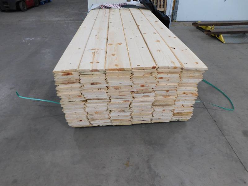 lot 1 image: 1 x 8 x 8 Ponderosa Pine #2 Tongue & Groove WP-4 Reversible - 720 Linear Feet