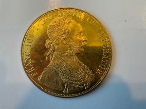 1915 Austria 4 Ducat Gold Coin Franz Joseph 14grams